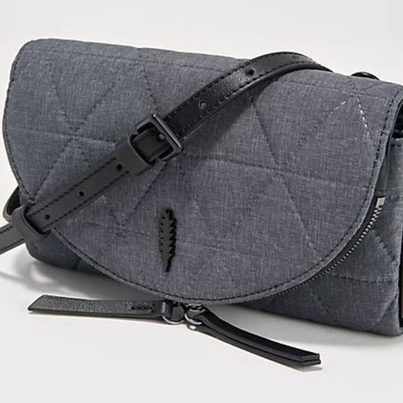 Thacker Quilted Nylon Nikki Crossbody Bag NWT - Picture 1 of 8